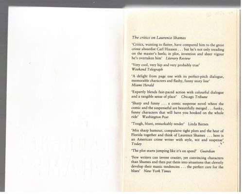 Scavenger Reef -- Laurence Shames