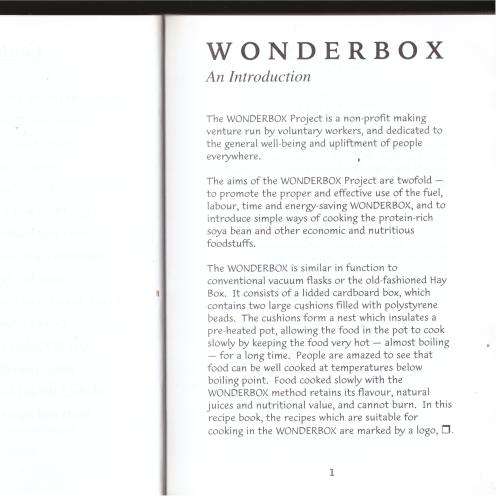 Health Cooking: Bridget Oppenheimer`s Wonderbox Project