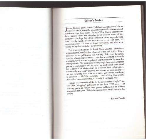 New Coin, Volume 29, Number 2