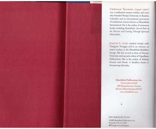 The Truth of Suffering and the Path of Liberation -- Chögyam Trungpa