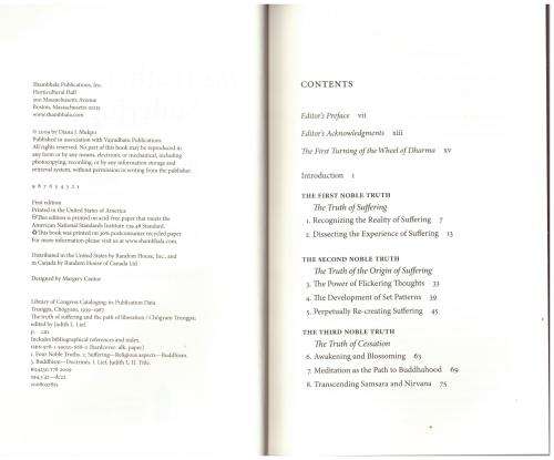 The Truth of Suffering and the Path of Liberation -- Chögyam Trungpa