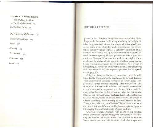 The Truth of Suffering and the Path of Liberation -- Chögyam Trungpa