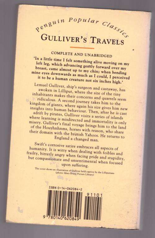 Gulliver`s Travels -- Jonathan Swift