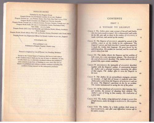 Gulliver`s Travels -- Jonathan Swift