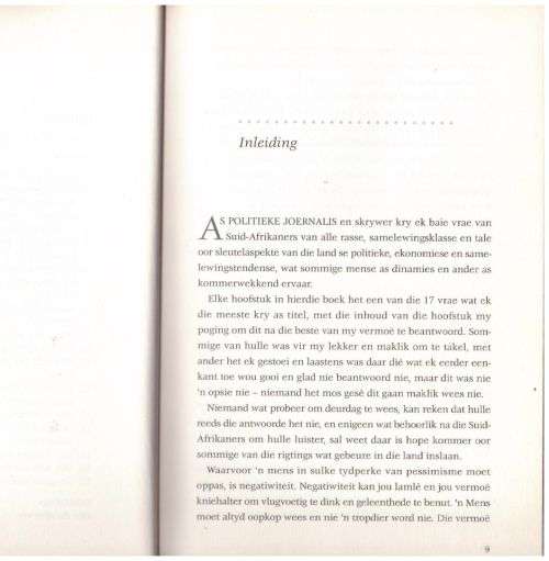 Gaan Suid-Afrika oukei wees?: 17 Sleutelvrae -- Jan-Jan Joubert *GETEKEN*