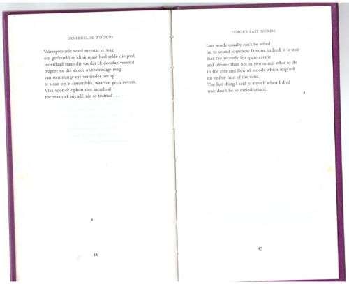 Tydverdryf / Pastime -- Elisabeth Eybers