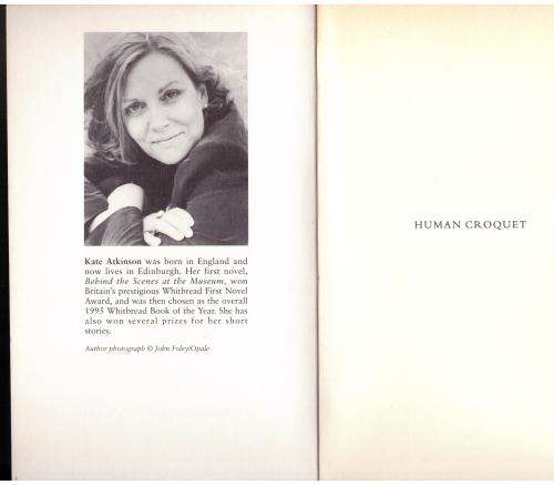 Human Croquet: A Novel -- Kate Atkinson