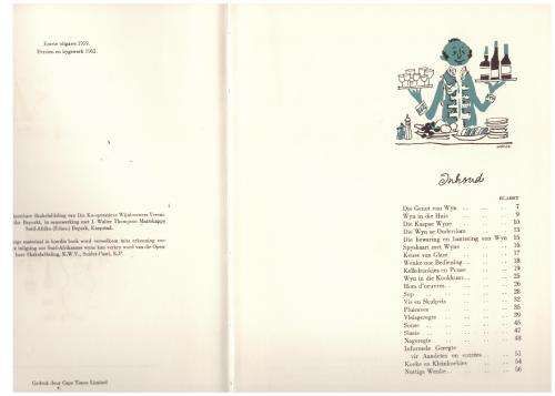 Onthaal met Kaapse wyne: keuse, bewaring, bediening, wynkookkuns, resepte