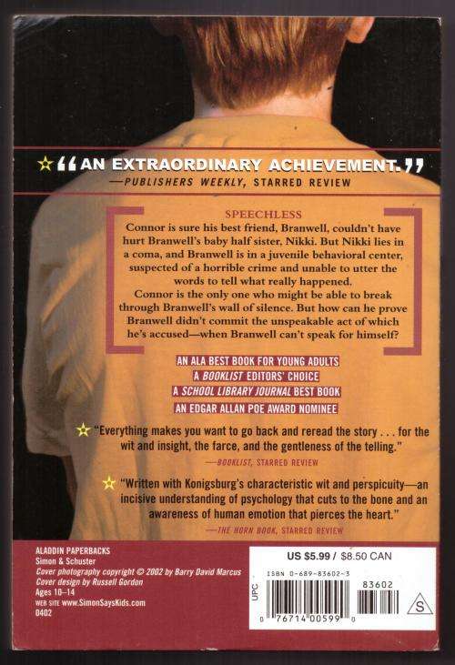 Silent to the Bone -- E.L. Konigsburg