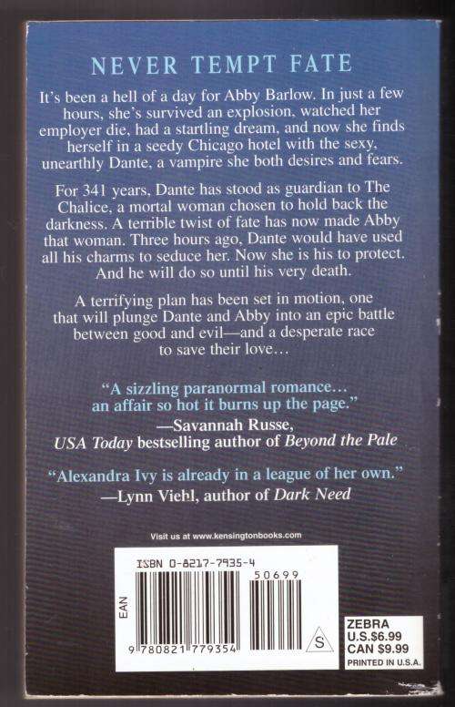 When Darkness Comes (Guardians of Eternity, Book 1) -- Alexandra Ivy