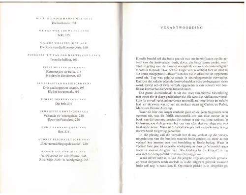 Hoogtepunte in die Afrikaanse verhaalkuns -- A.P. Grové [Samesteller]