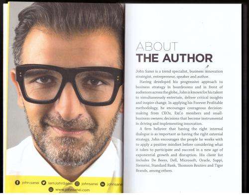 What`s Your Moonshot? --  John Sanei