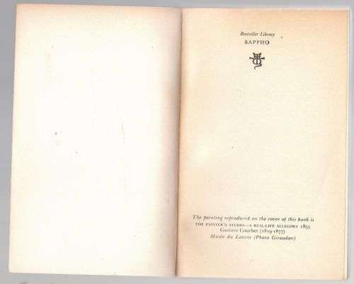 Sappho -- Alphonse Daudet