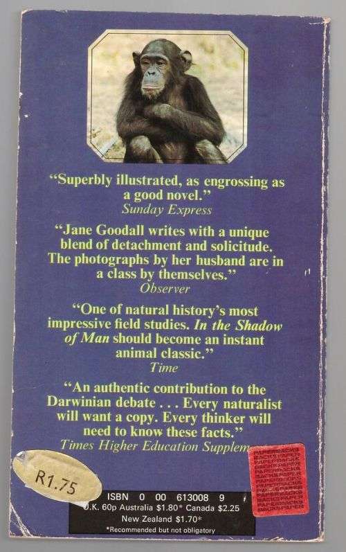 In the Shadow of Man -- Jane Goodall
