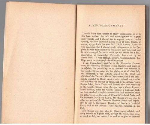 In the Shadow of Man -- Jane Goodall