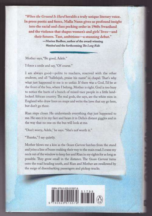 When the Ground is Hard  -- Malla Nunn