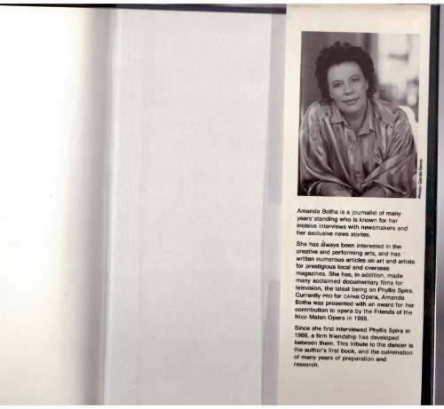 Phyllis Spira: A Tribute  --  Amanda Botha