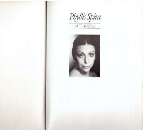 Phyllis Spira: A Tribute  --  Amanda Botha