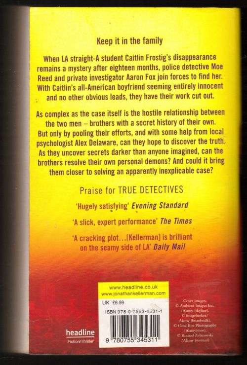 True Detectives -- Jonathan Kellerman