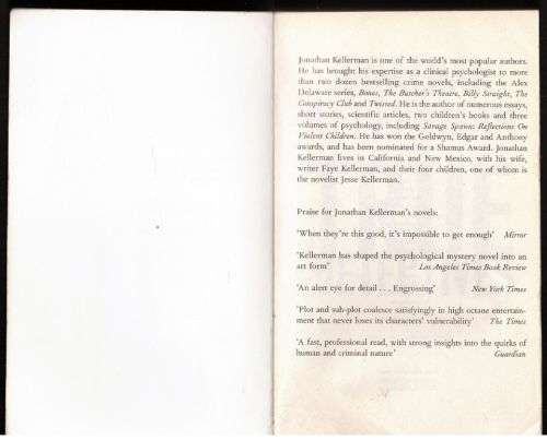 True Detectives -- Jonathan Kellerman