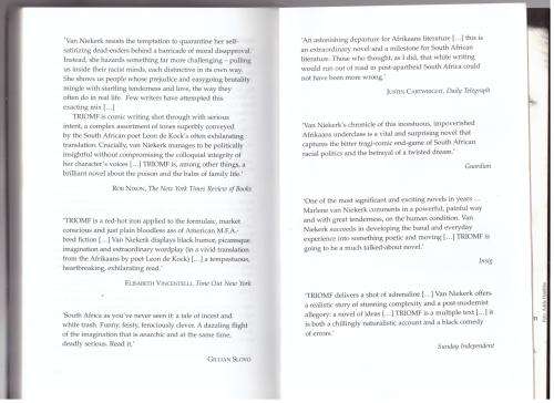 Triomf --  Marlene Van Niekerk