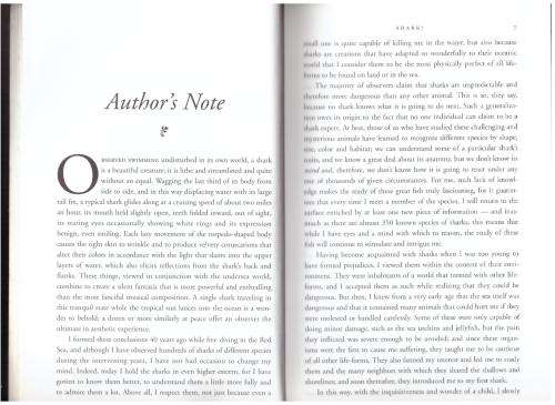 Shark!: Nature`s Masterpiece (The Curious Naturalist)  -- R. D. Lawrence