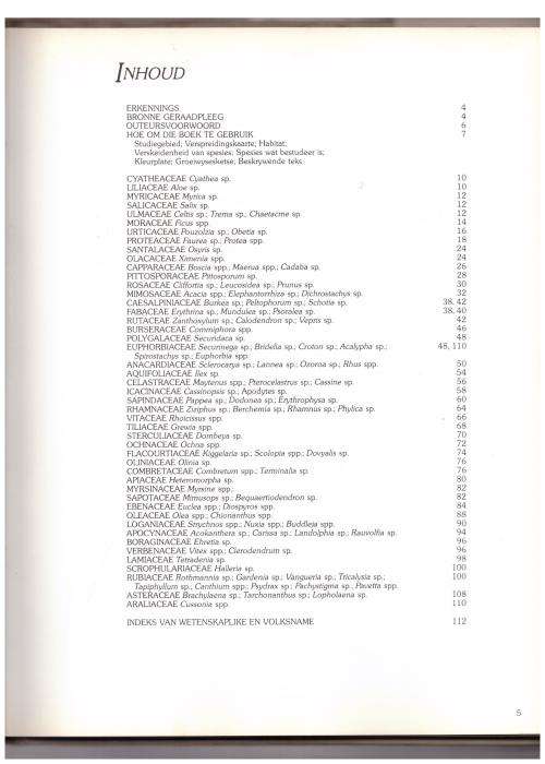 Bome en Struike Van die Witwatersrand , Magaliesberg & Pilanesberg  --  Joan Van Gogh, John Anderson