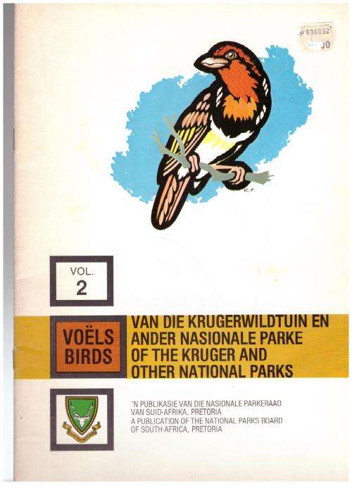 Voëls van die Krugerwildtuin en ander nasionale parke: Vol 1-4