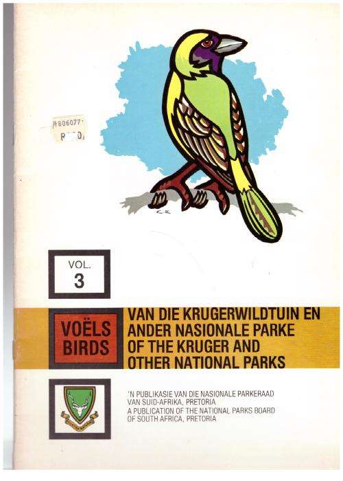 Voëls van die Krugerwildtuin en ander nasionale parke: Vol 1-4