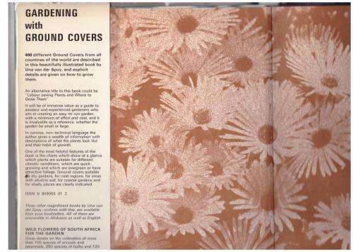 Gardening with Ground Covers  --  Una Van der Spuy