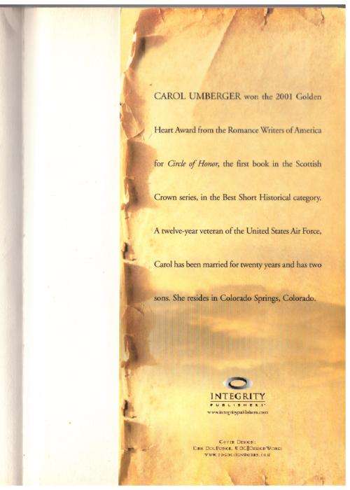 The Price of Freedom -- Carol Umberger