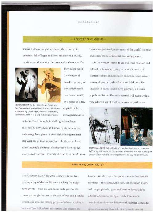 Guinness Book of the 20th Century