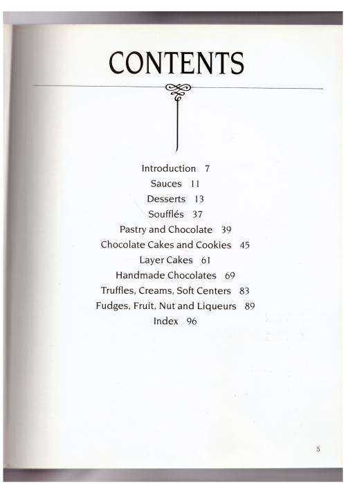 The Chocolate Lovers` Cookbook -- Juliet Cobb [Compiler]