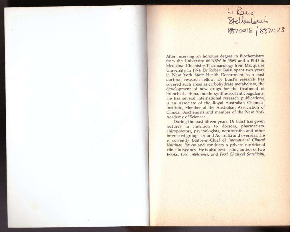 The Cholesterol Myth: The New Healthy Heart Programme -- Robert Buist