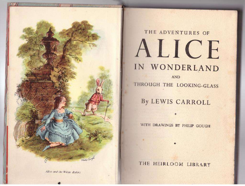 The Adventures of Alice in Wonderland and Through the Looking-Glass -- Lewis Carroll