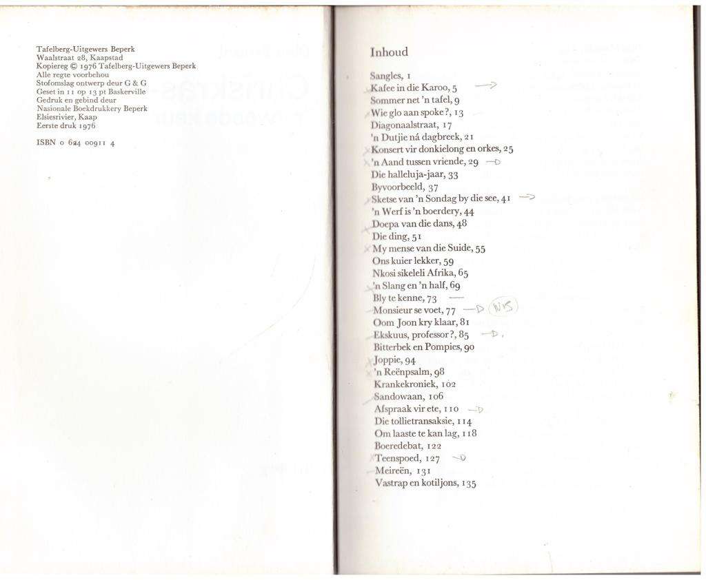 Chriskras: `n Tweede keur -- Chris Barnard