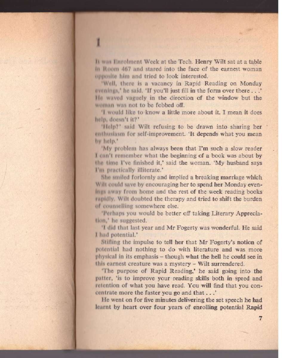 The Wilt Alternative (Wilt Series #2) --  Tom Sharpe