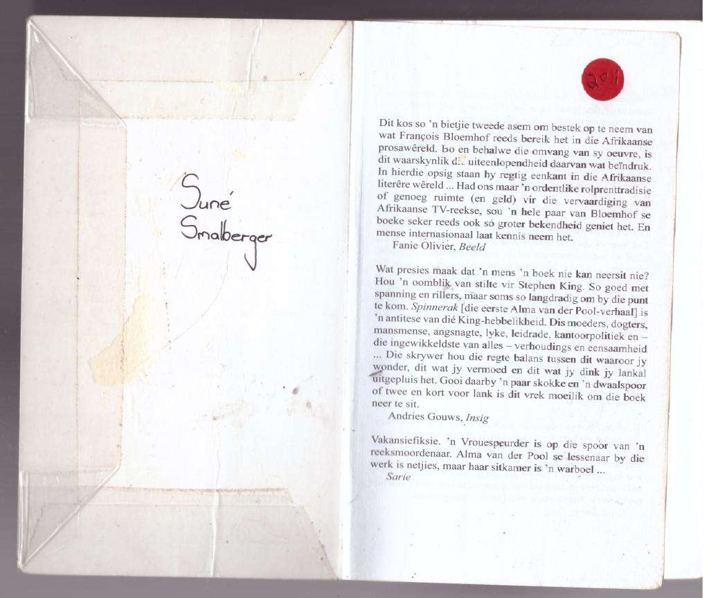 Jagseisoen  --  Francois Bloemhof