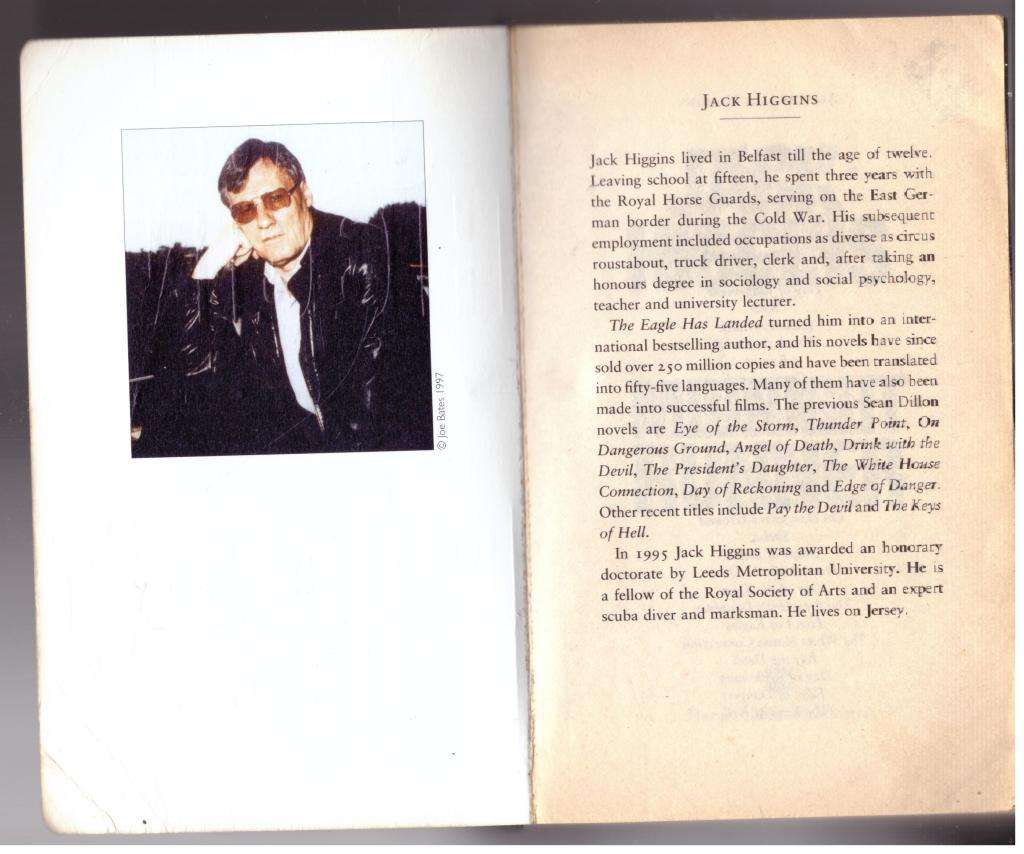 Midnight Runner (Sean Dillon Series, #10)  --  Jack Higgins