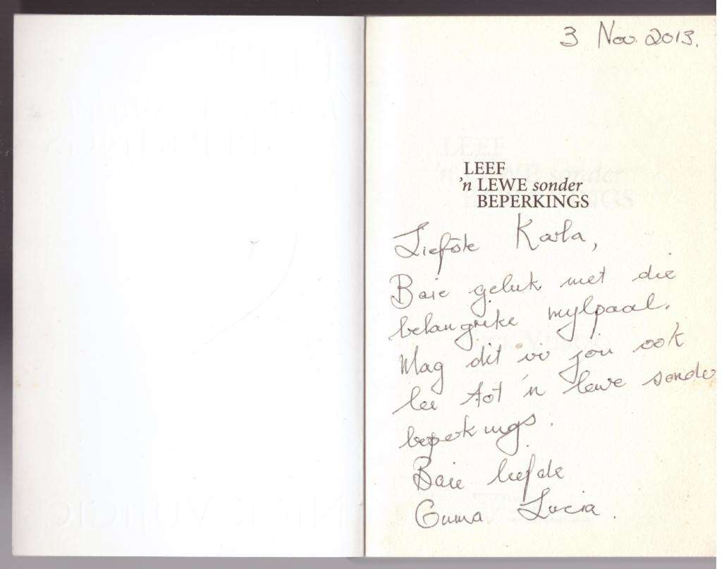 LEEF `n lewe sonder beperkings: Oordenkings om die beste in die lewe te ervaar  --  Nick Vujicic