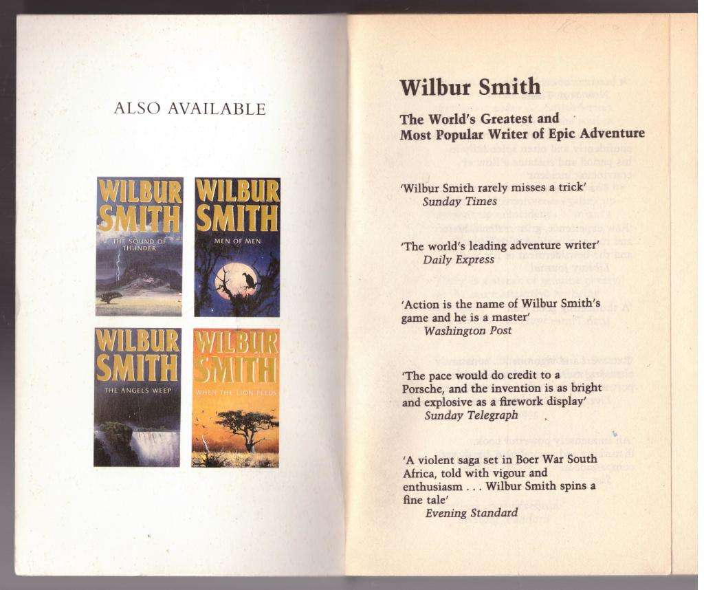 The Angels Weep (A Ballantyne Novel, 3) -- Wilbur Smith