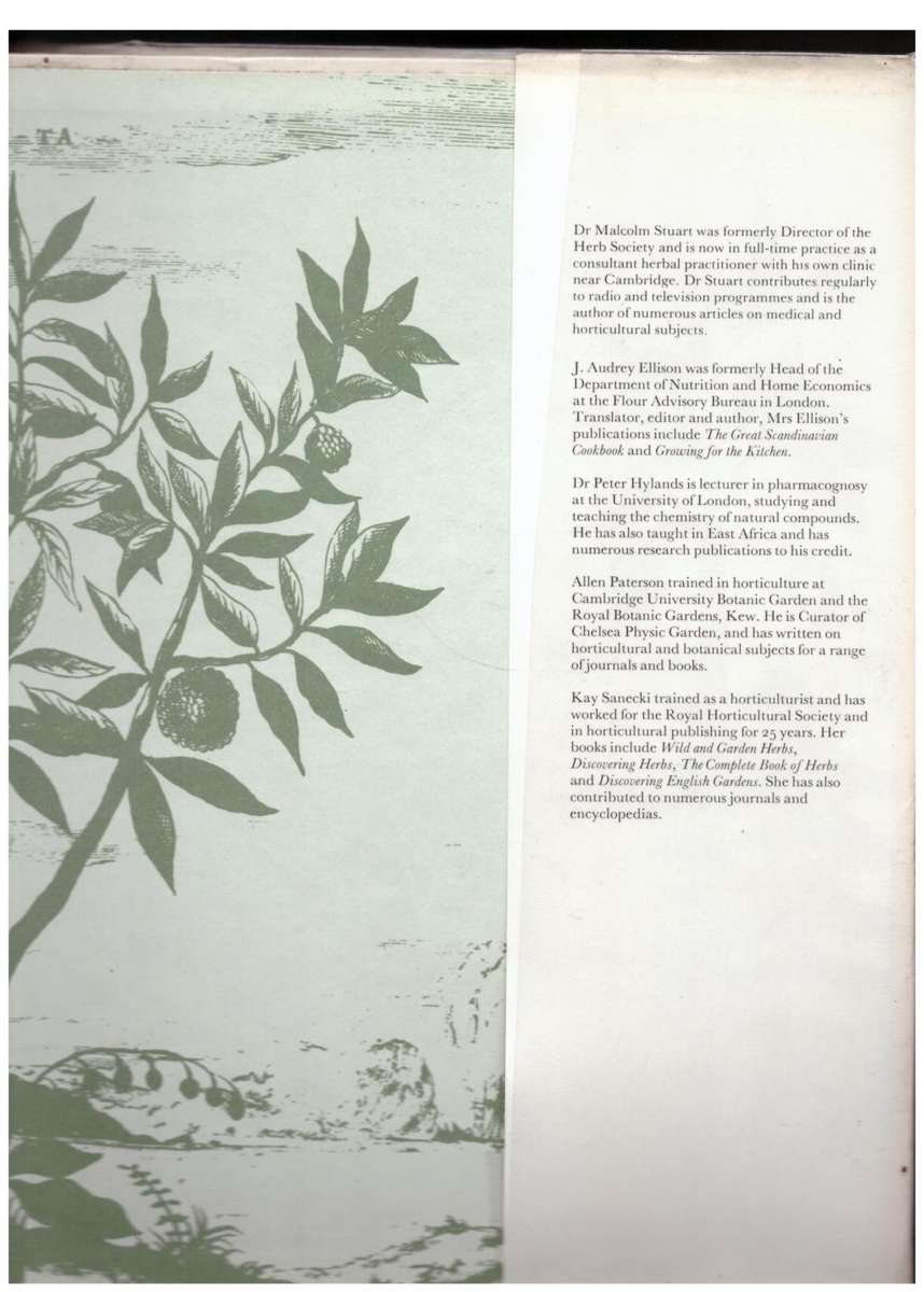 The Encyclopedia of Herbs and Herbalism  --  Malcolm Stuart