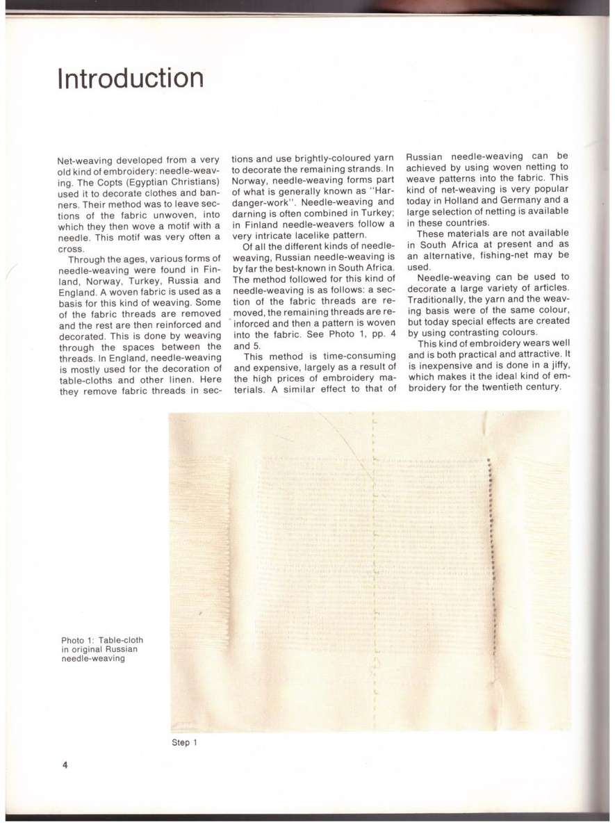 Net-Weaving -- Linda Du Toit