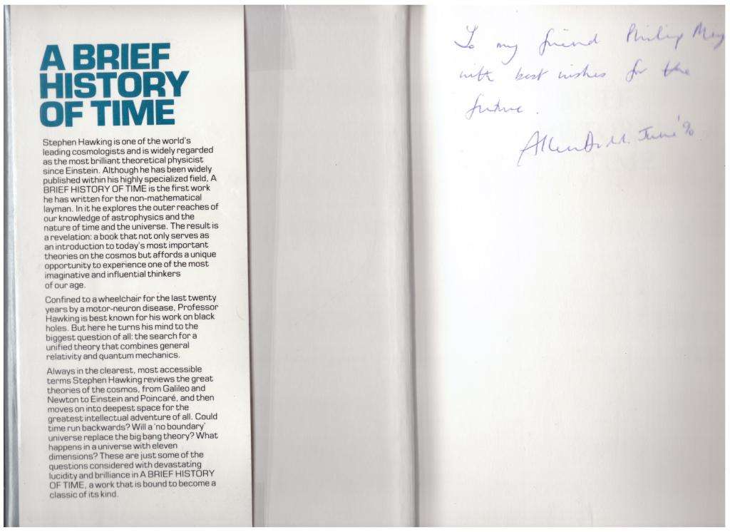 A Brief History of Time -- Stephen Hawking