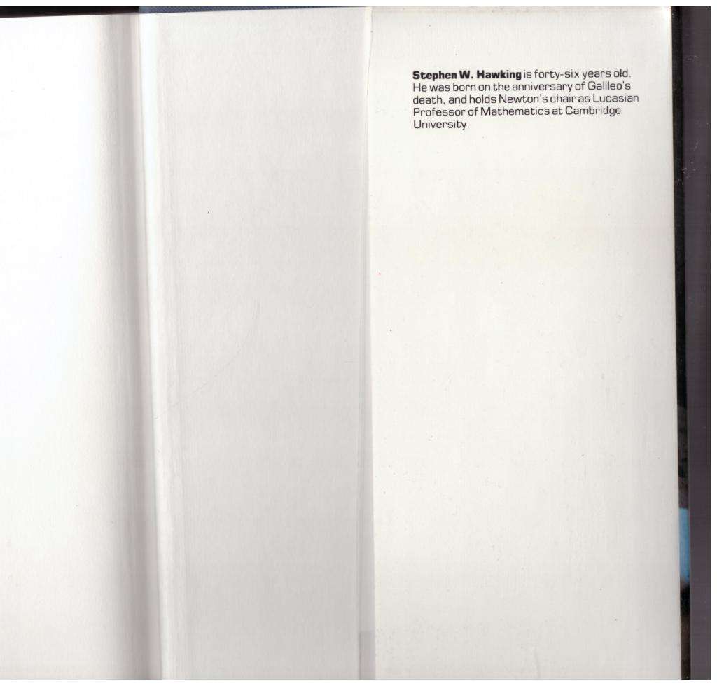 A Brief History of Time -- Stephen Hawking