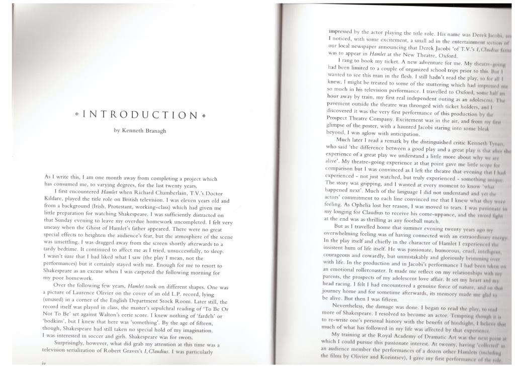 Hamlet: Screenplay  --   William Shakespeare, Kenneth Branagh