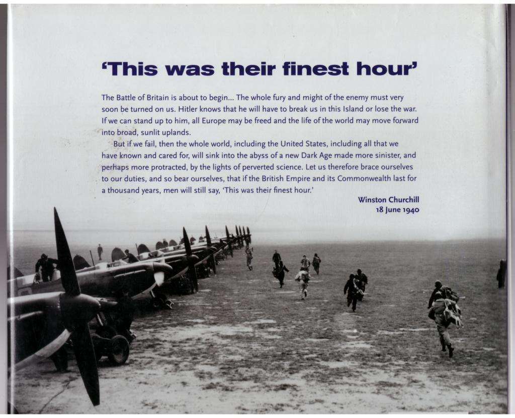 The Battle of Britain: July 10, 1940-October 31, 1940 --  James Alexander