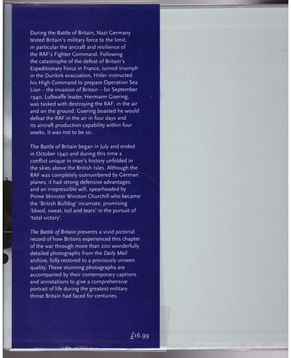 The Battle of Britain: July 10, 1940-October 31, 1940 --  James Alexander