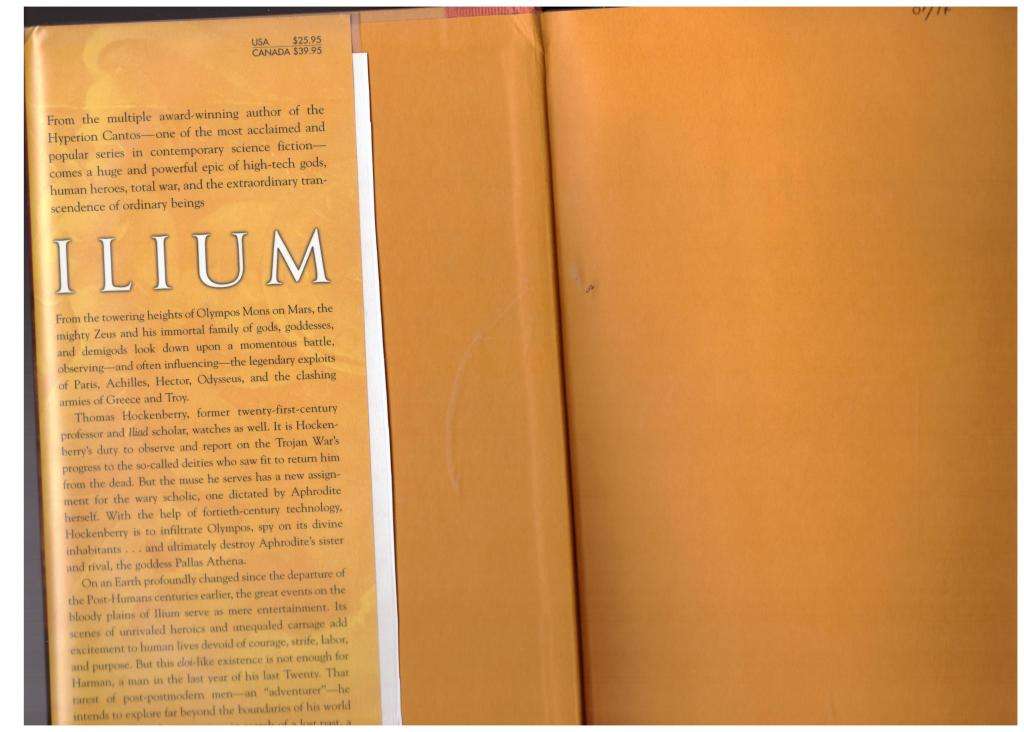 Ilium -- Dan Simmons