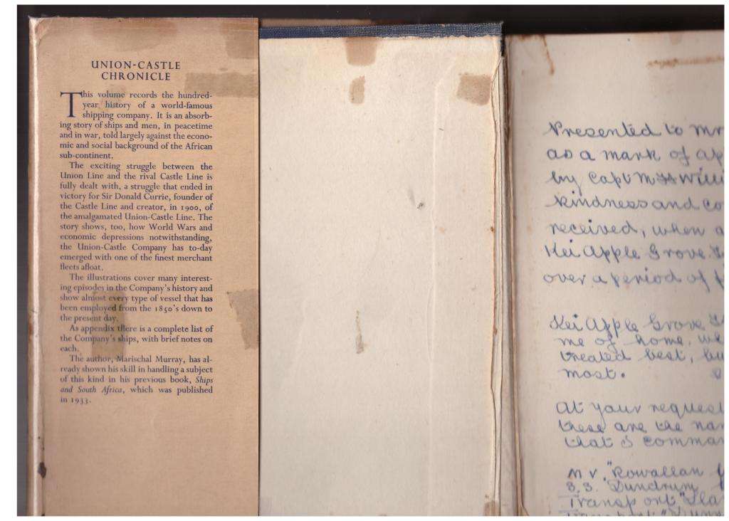 Union-Castle Chronicle, 1853-1953 -- Marischal Murray
